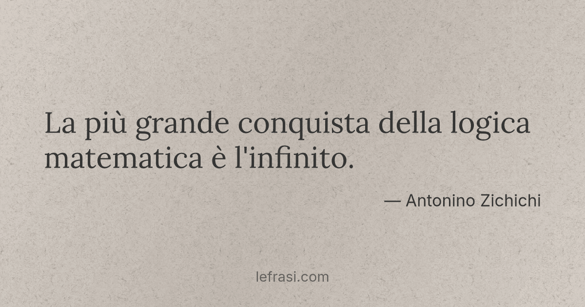 l infinito piacere della matematica