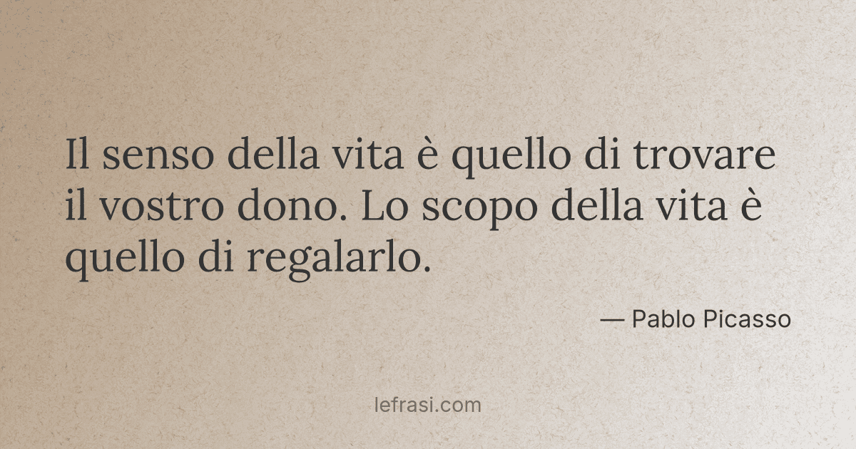 vignette il senso della vita