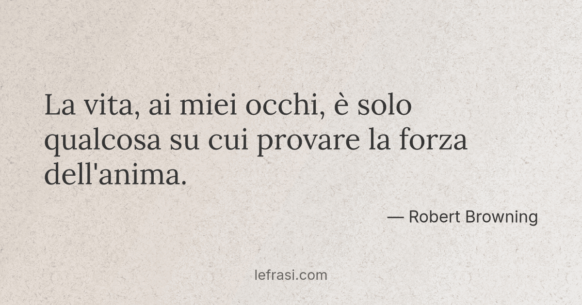 La Vita Ai Miei Occhi E Solo Qualcosa Su Cui Provare L